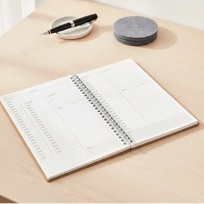 Velora Focus – Agenda de productivité avec suivi d'habitudes et planification hebdomadaire