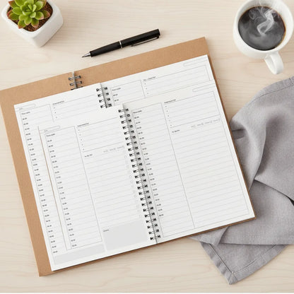Velora Focus – Agenda de productivité avec suivi d'habitudes et planification hebdomadaire